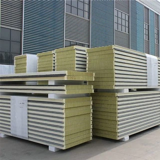 Fireproof Pure Rock Wool Sandwich Panel