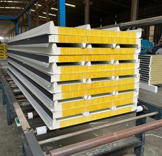 New Fireproof Glass Wool Sandwich Panel